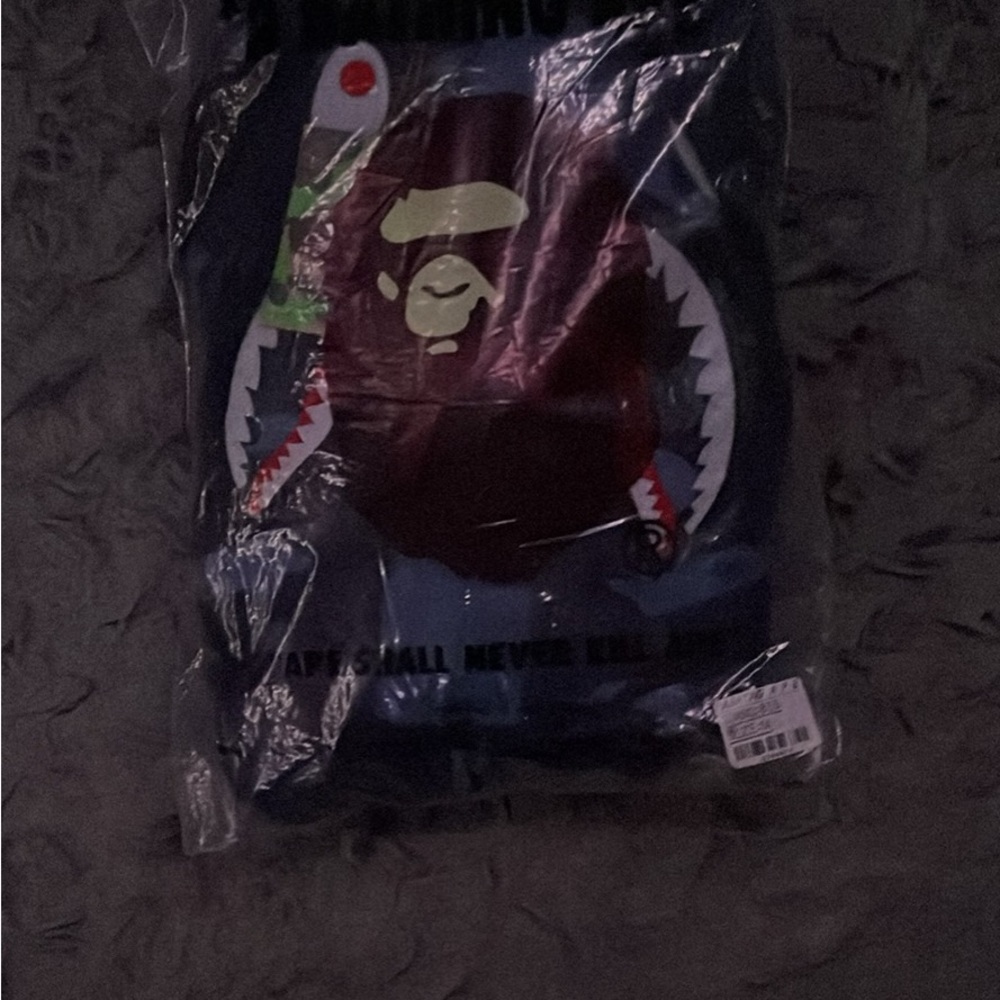 Bape Jacket with Red and Green Accents